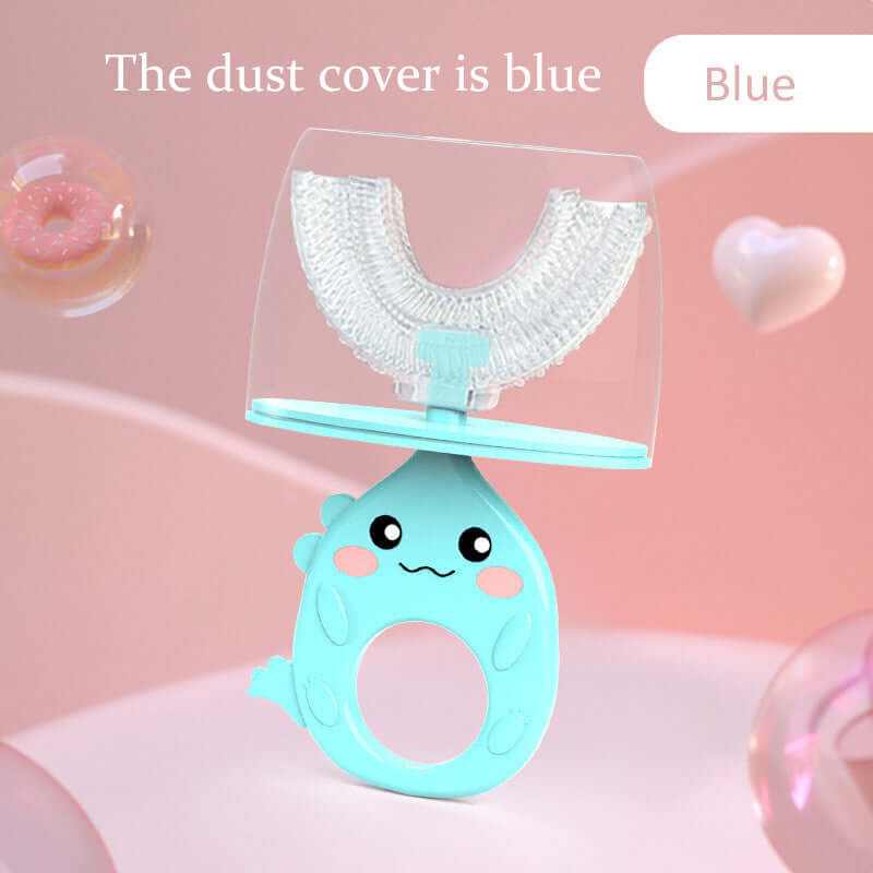 Children's Manual Silicone U-Shaped Toothbrush
