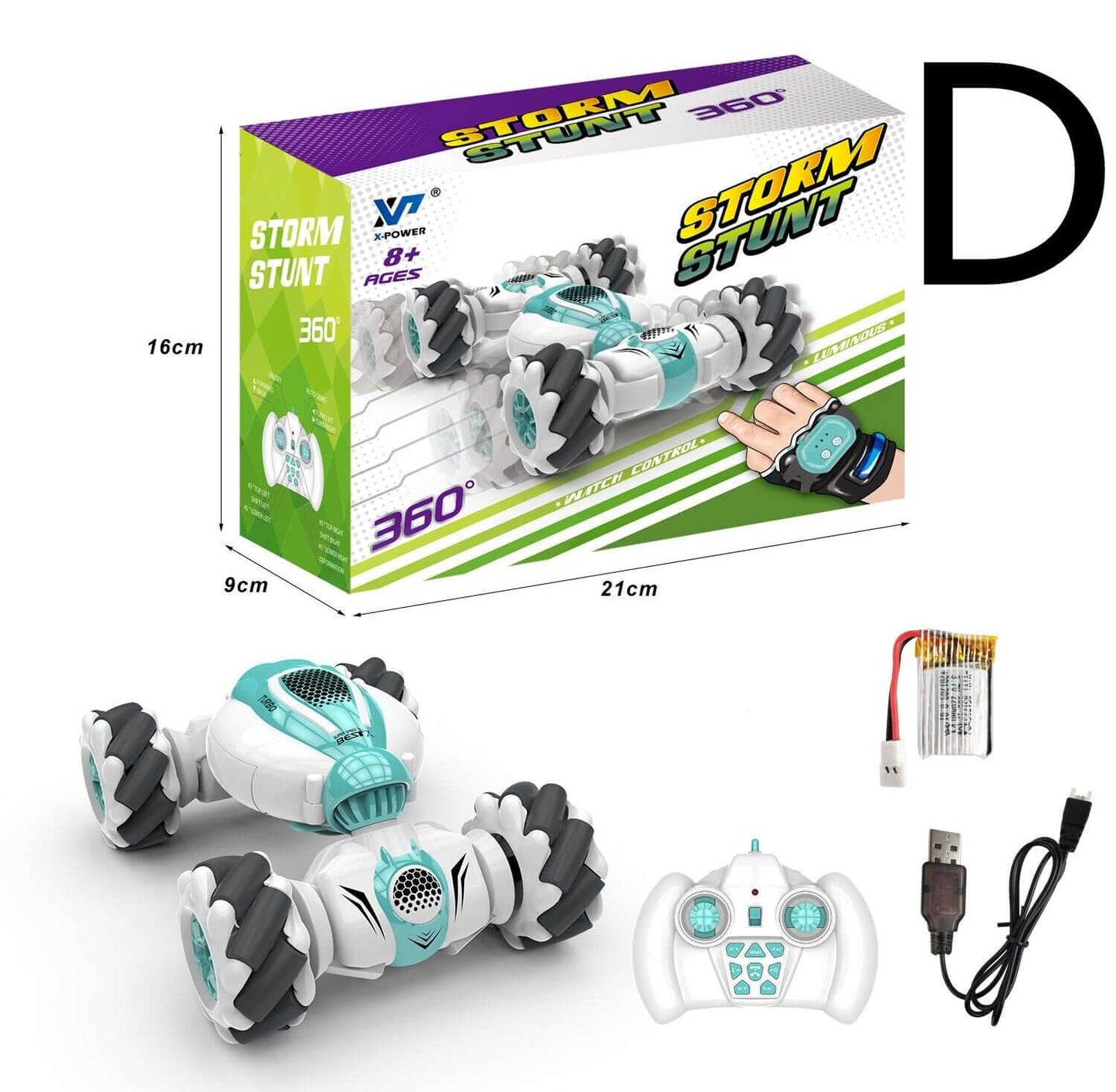 Stunt Car - Remote Control/Watch Sensor