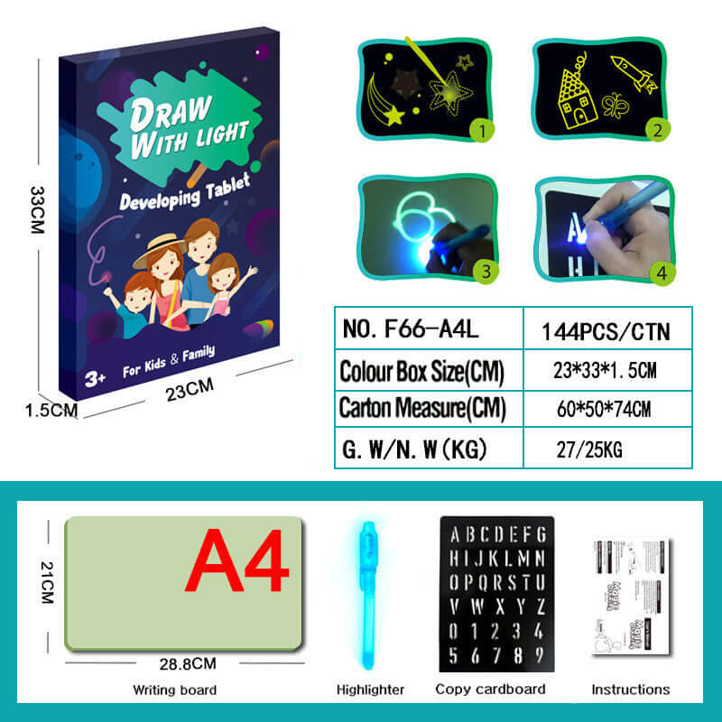 3D Light Drawing Pad