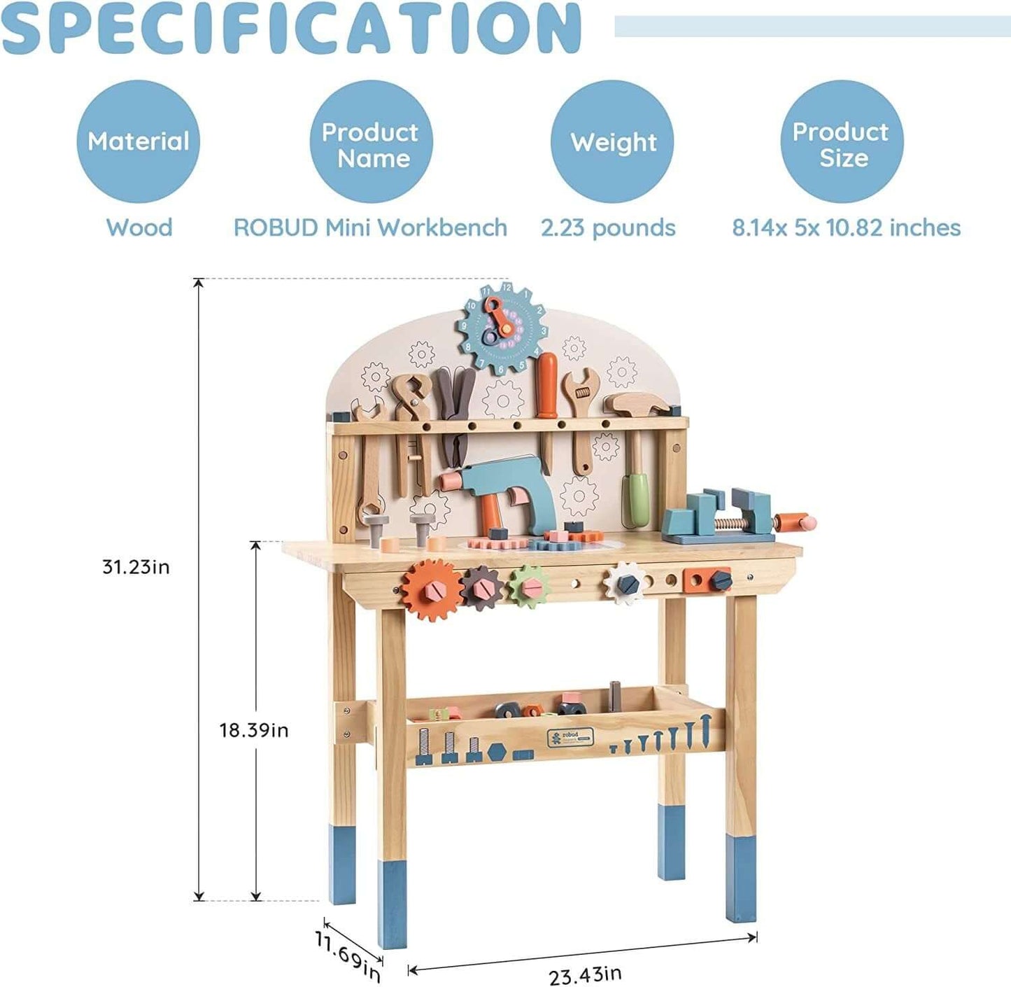 Workbench Pretend Play Set