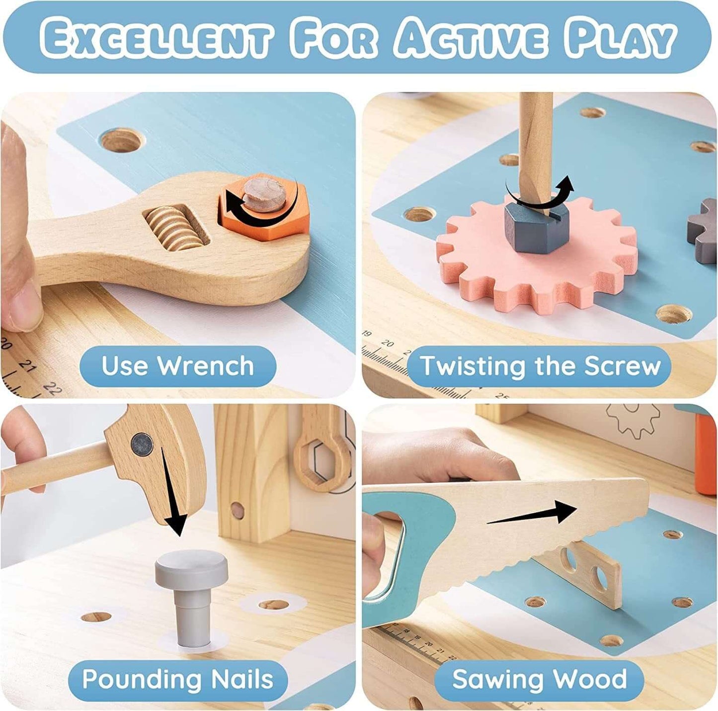 Workbench Pretend Play Set