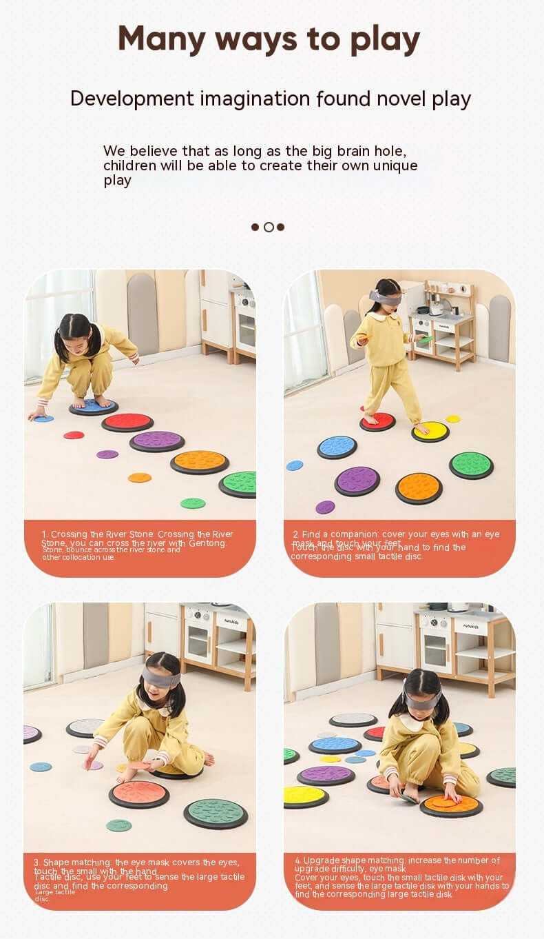 Sensory Tactile Discs for Active Play