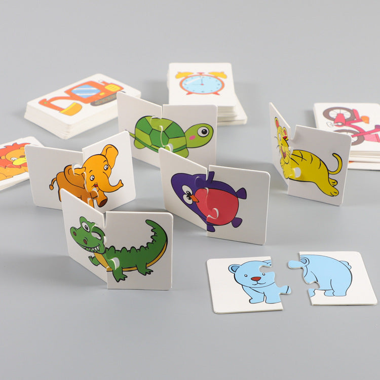 Early Learning Matching Puzzles