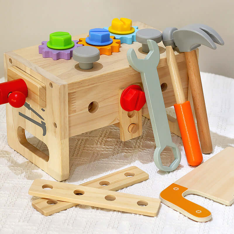 Wooden Toolbox for Children