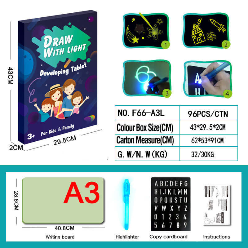 3D Light Drawing Pad