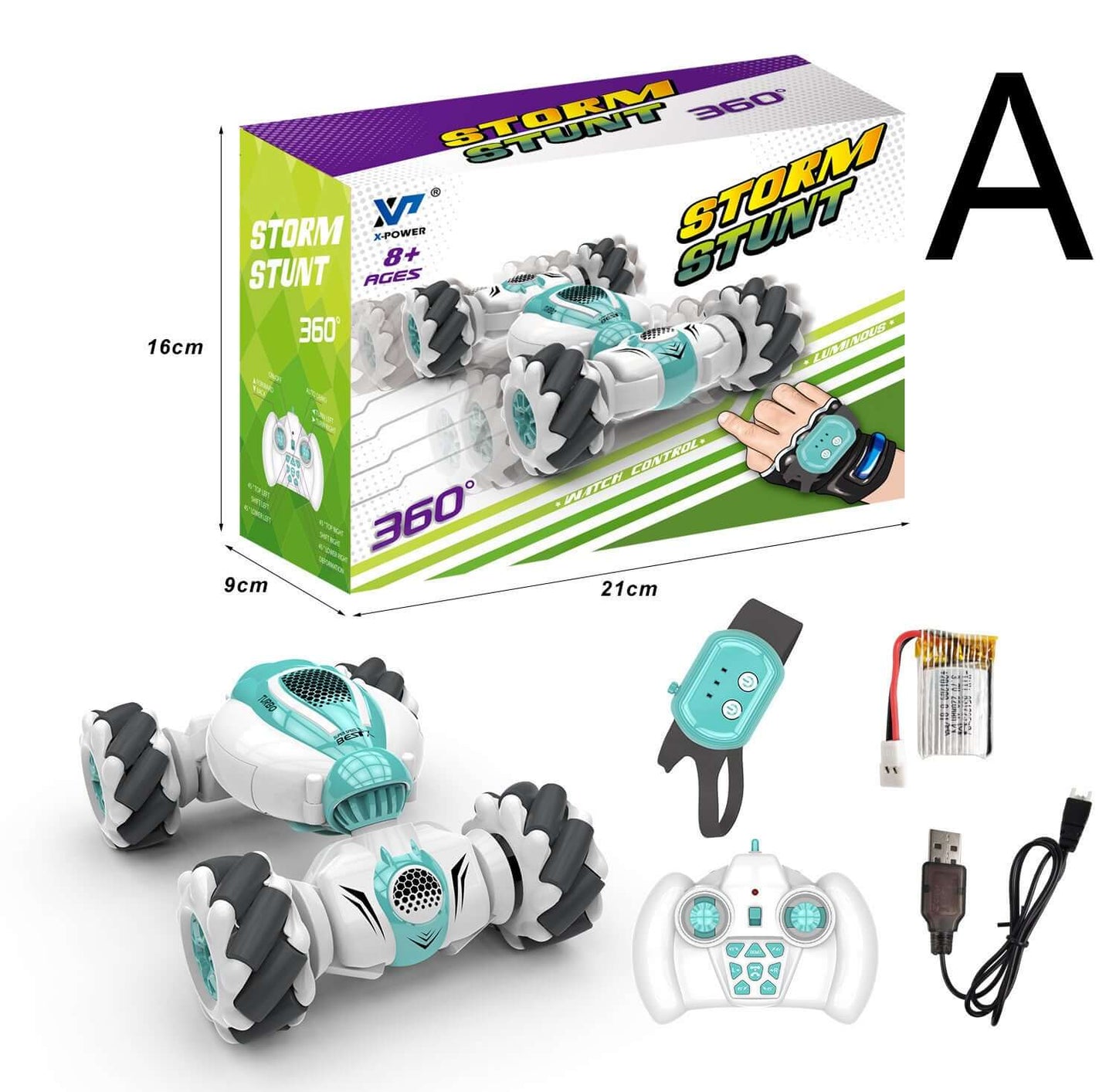 Stunt Car - Remote Control/Watch Sensor