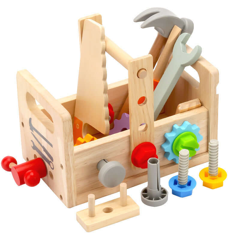 Wooden Toolbox for Children