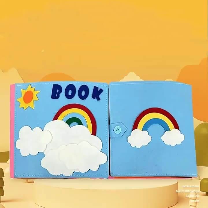 Children's Felt Early Learning Book