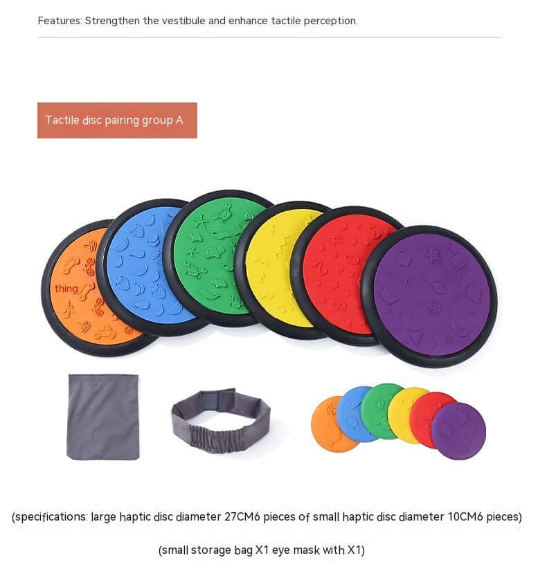 Sensory Tactile Discs for Active Play